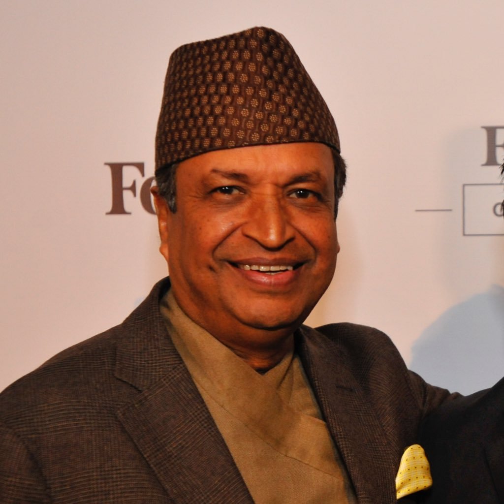 Chairman, chaudhary group, nepal, CG Corp Global, Chaudhary Foundation | Member of Parliament, Nepal | Chairman Emeritus CNI, Nepal | Author—Philanthropist.