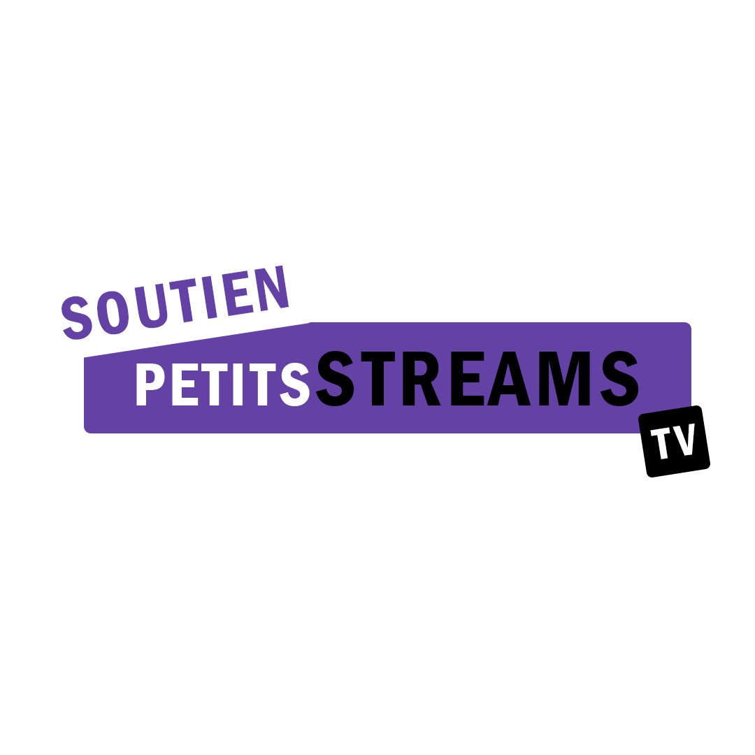 Compte #Twitter de la PetitsStreamsTV, une Web TV faite par et pour des petits #streamers issus de #Twitch et #Youtube ! 😊