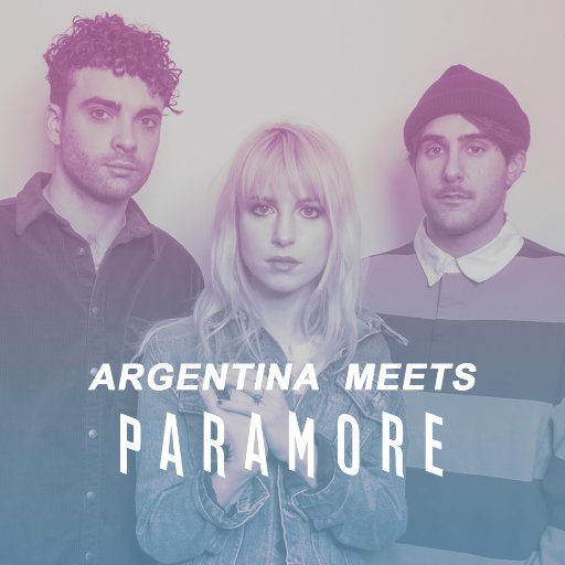 Proyecto para conseguir M&Gs y/o un acústico personal. #ArgentinaMeetsParamore