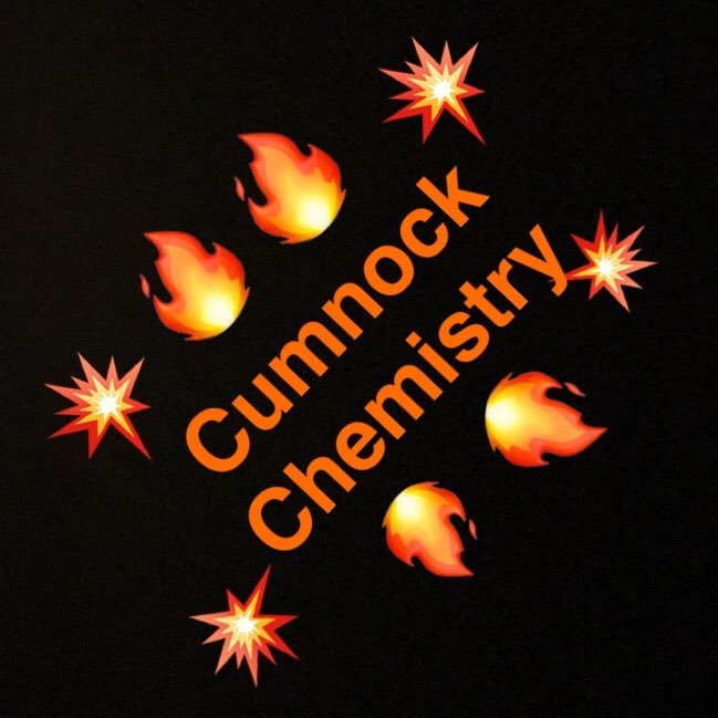 Welcome to Cumnock Academy Chemistry Department! Follow for updates on homework and assessments and information on changes to courses 😀👩🏼🔬👨🏽🔬💥📝