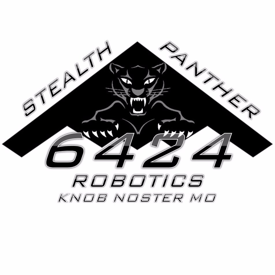 We are the Stealth Panther Robotics 6424 FRC team from Knob Noster Missouri. Letting “The Robot Build us” from 2017 season - Present.