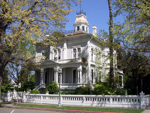 The Mansion was built in 1883 and is open today for tours, visitors, and shopping!