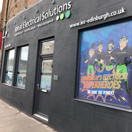 Ideal Electrical Solutions (UK) Ltd are Edinburgh electricians, both domestic and commercial. Contact us on 0131 258 2750 or drop by the office.