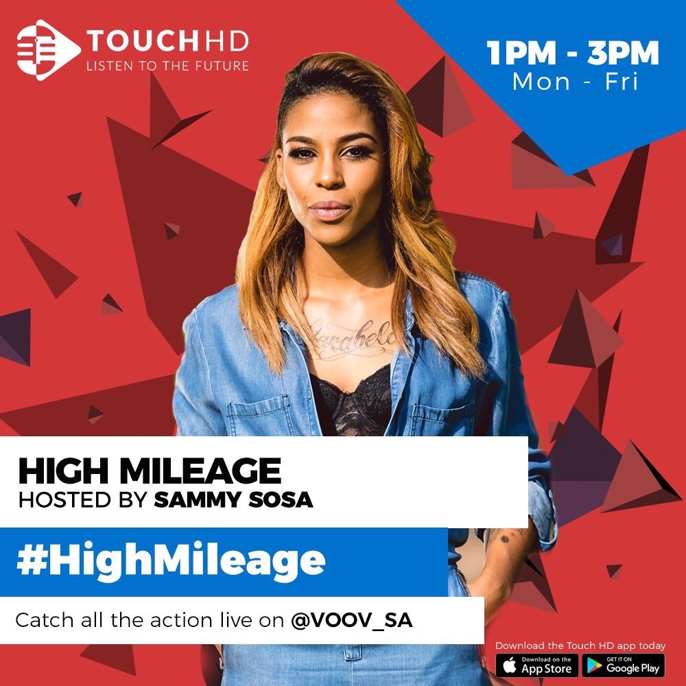 Radio show hosted by @sam_lehoko & produced by @OnpachidaM, on @TouchHDOnline. WEEKDAYS 1-3pm.