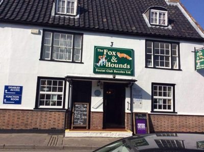 Welcome to The Fox & Hounds Social club. Membership is £10 a year. We have a beautiful function room to hire with a fully stocked bar. Call us on 01502716173