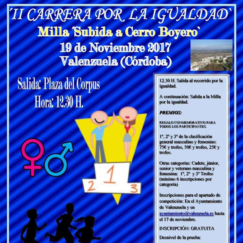 Si te gusta subir rápido...Subida Cerro Boyero Valenzuela (Córdoba) Circuito Provincial de Carreras Populares de Córdoba https://t.co/SkcY7X0k0P