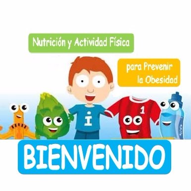 Página creada por estudiantes de enfermería. Forma parte de un programa de educación para la salud, el cual aborda la prevención de la obesidad infantil.