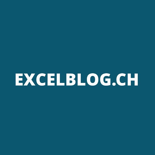 excelblog_ch's profile picture. Hilfestellung, Tipps & Tricks im Umgang mit Excel, Power BI und Robotic Process Automation (RPA). Weiteres zu Beratung & Kurse finden Sie auf unserer Homepage.