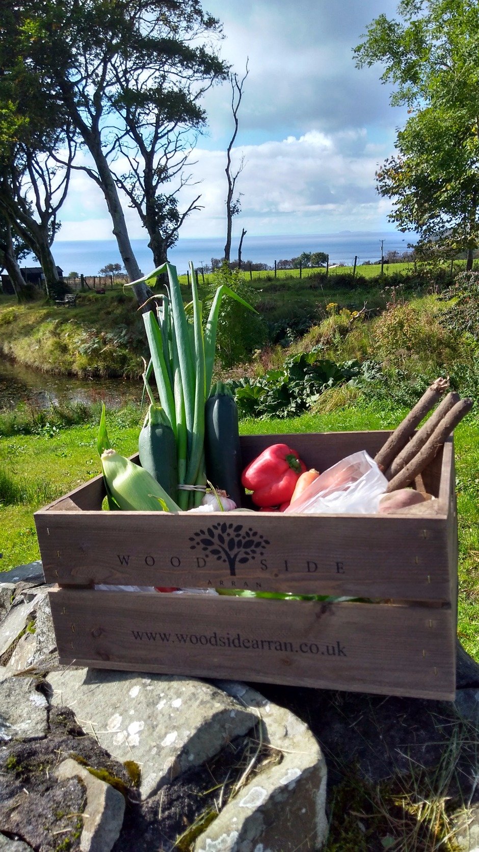 Woodside Arran is a social enterprise on the beautiful island of Arran set up to create and maintain a robust and diverse local food network.