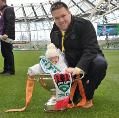 Father of three boys,
Husband, 
Arsenal fan,
Cork City fan,
Munster Rugby