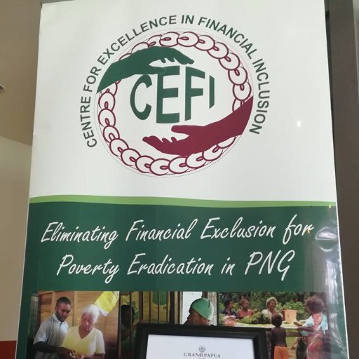 #CEFI is an agency created by the Govt & Bank of Papua New Guinea #BPNG to coordinate and promote PNG's financial inclusion agenda. #CreatingFinancialFreedom