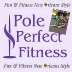 Pole Perfect Fitness in downtown New Orleans.  Pole Fitness Group & Private lessons, Bachelorette Parties, Events and Fundraising of all kinds!  504-322-3878