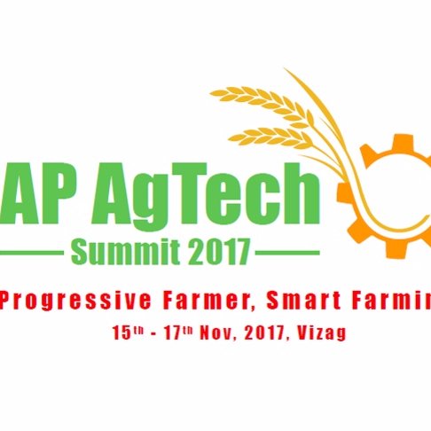 Event Page for the AP #AgTech Summit 2017 to be held in Visakhapatnam, on November 15-17, 2017.