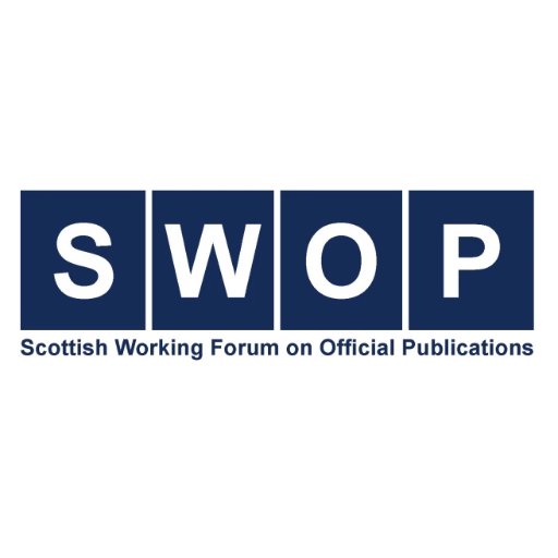 Scottish Working Forum on Official Publications is a forum for librarians, information workers and publishers working with official publications in Scotland.