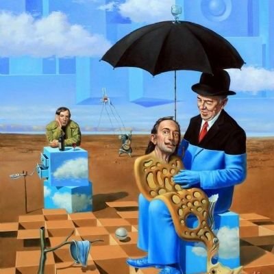 #anarchosocialism Pronouns She/her/brie
Q: How many surrealists does it take to screw in a lightbulb?
A: A fish.
Rapist supporters (Biden or Trump) get blocked.