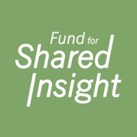 Fund for Shared Insight(@4SharedInsight) 's Twitter Profile Photo