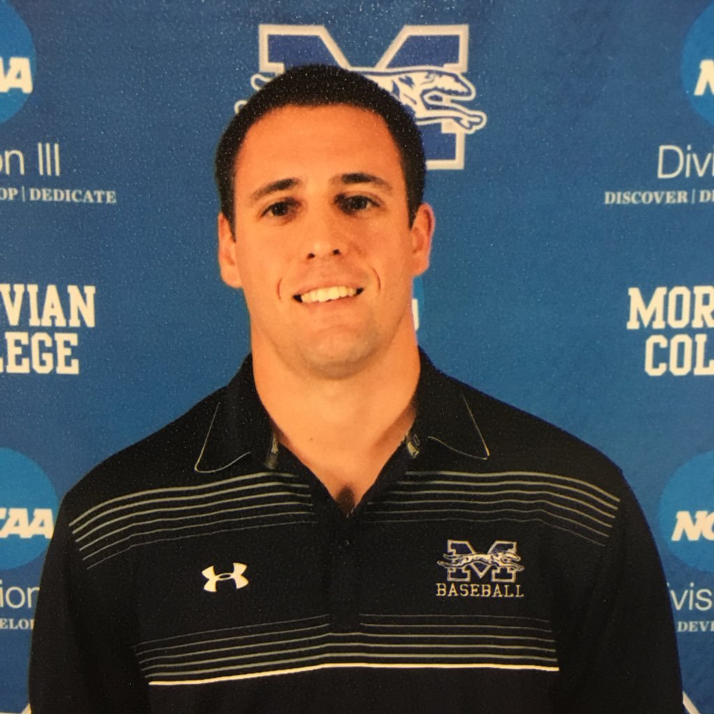 Assistant baseball coach at Moravian College. Bethlehem Pa