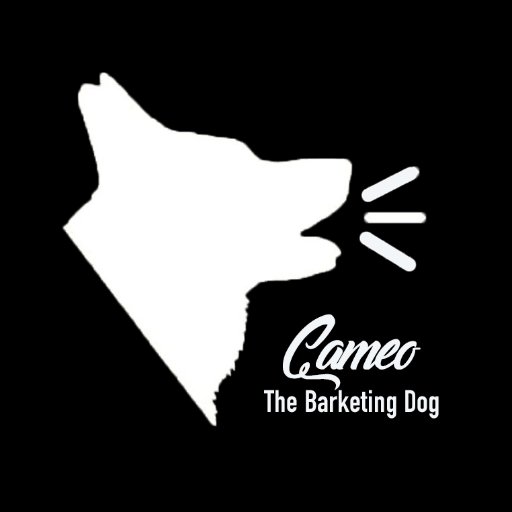 Meet the Marketer's Best Friend. Cameo the Barketing Dog is the official mascot of @MarketingMediaM to provide daily fun & digital marketing tips! 🐶🐾📊📈