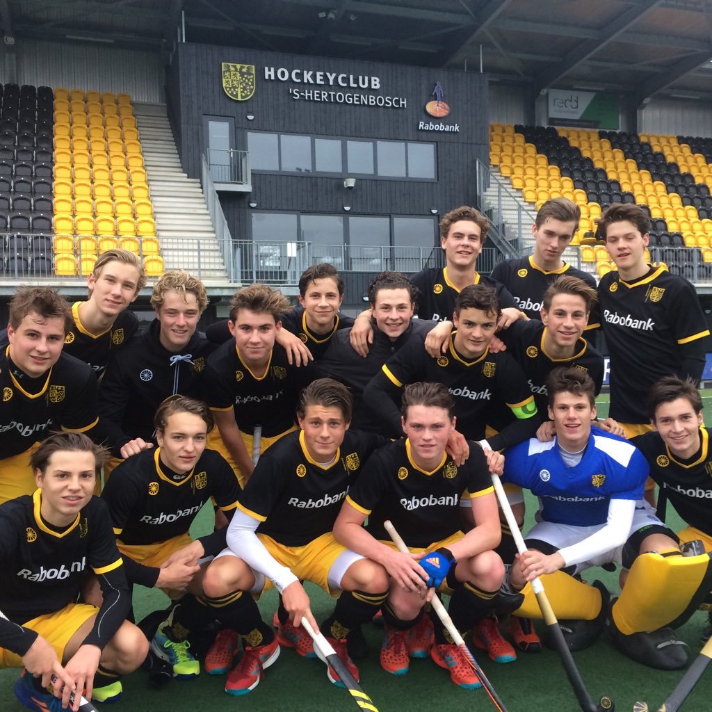 FIELDHOCKEY - HC Den Bosch JA1 (U19), national league, young talents, young professionals, the future & Hartsticke Bosch!