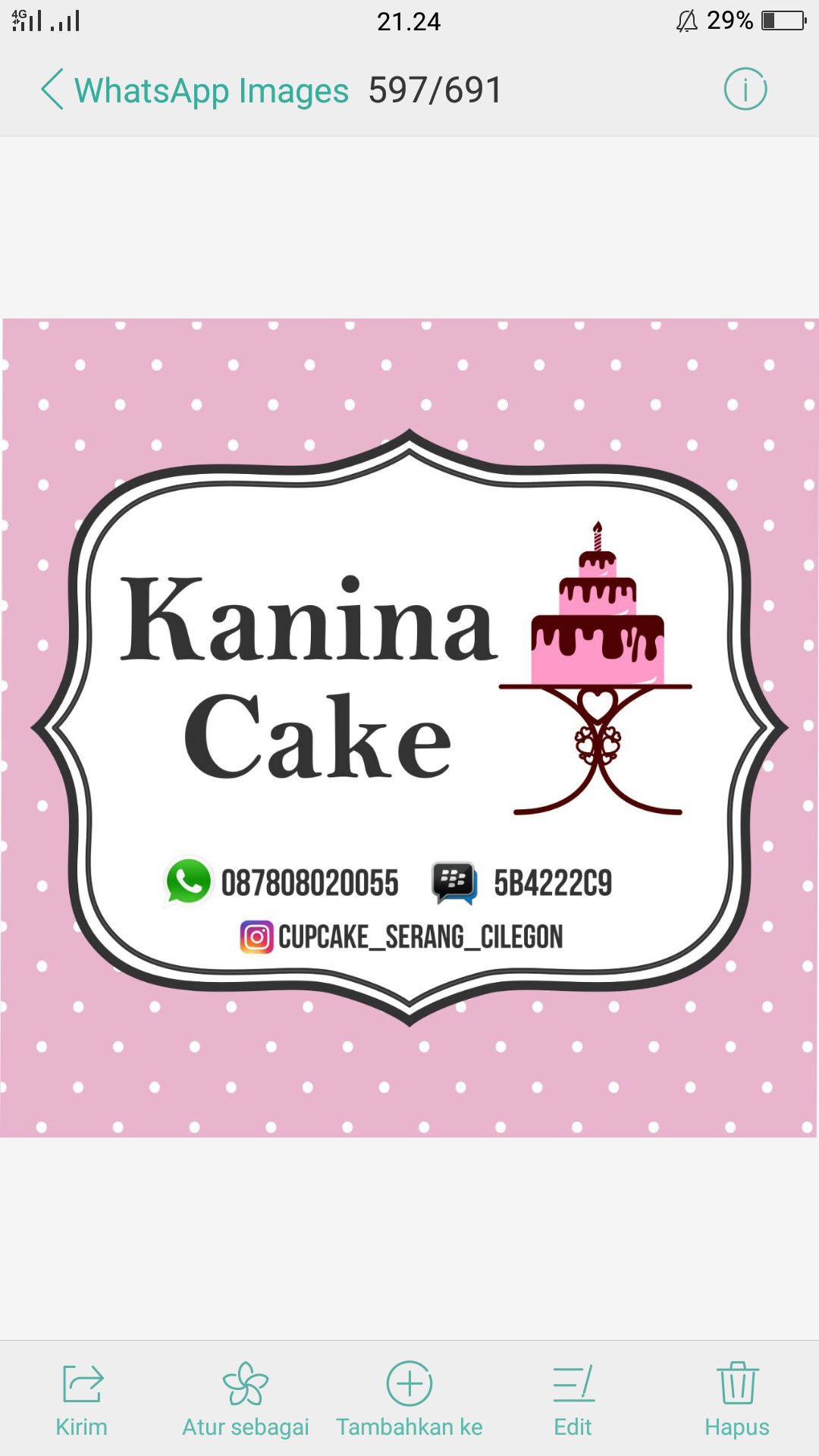 jual kue ultah anniv wedding, cupcake, wa / call 087808020055, DELIVERY .Instagram kanina cake