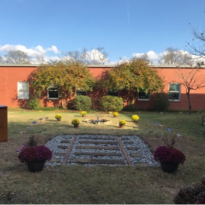 Eva’s Kortyard was inspired by the story and message of Holocaust survivor, Eva Kor. Located at Margaret Allen Middle Prep in Nashville, TN.