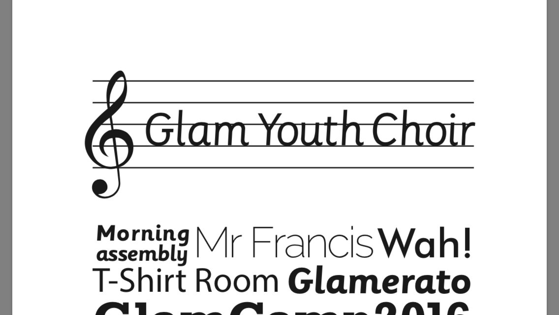 GYC rehearse weekly in Pontypridd & perform throughout the year. We run arts workshop days (age 5+) as well as performing arts summer camp. F /glamyouthchoir