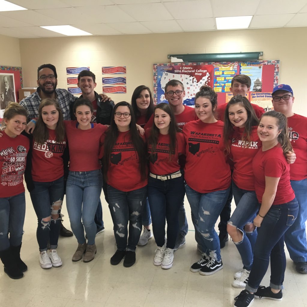 Pop a cappella group at Wapakoneta High School. 2016/17 ICHSA Competitors. 2018 hosts.