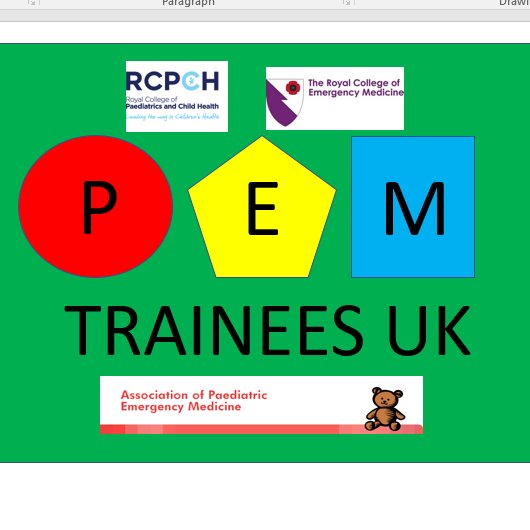 RCEM and RCPCH Trainee run twitter account for Paediatric Emergency Medicine trainees in the UK.
Get in touch - pemtraininguk@gmail.com with any questions