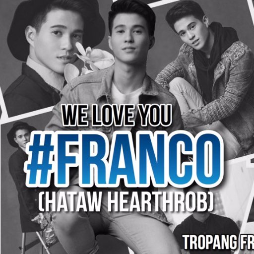 We are born to love and support Franco Miguel Hernandez ☆ Proud & Loud ★ @Hashtag_Franco follows 2/16/17 ; 5:58PM

Official Fansclub 
Approved and Noticed