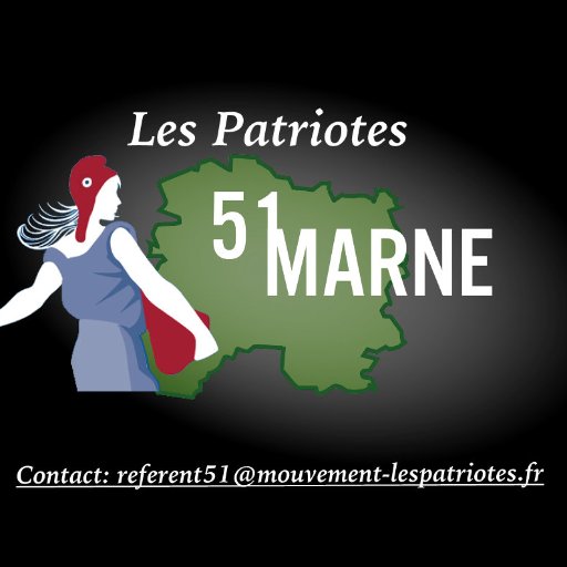 Antenne départementale 51 officielle de @_LesPatriotes présidé par @F_Philippot. #LeMeilleurPourLaFrance et la Marne| Référent : @kevin_thiebault