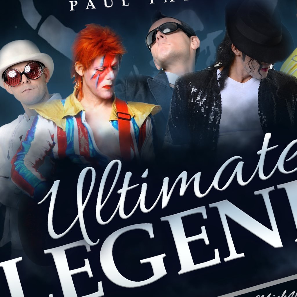 multi award winning impersonator with a spectacular ultimate legends show incorporating buble, robbie freddie m, michael jackson elton john Bowie and more