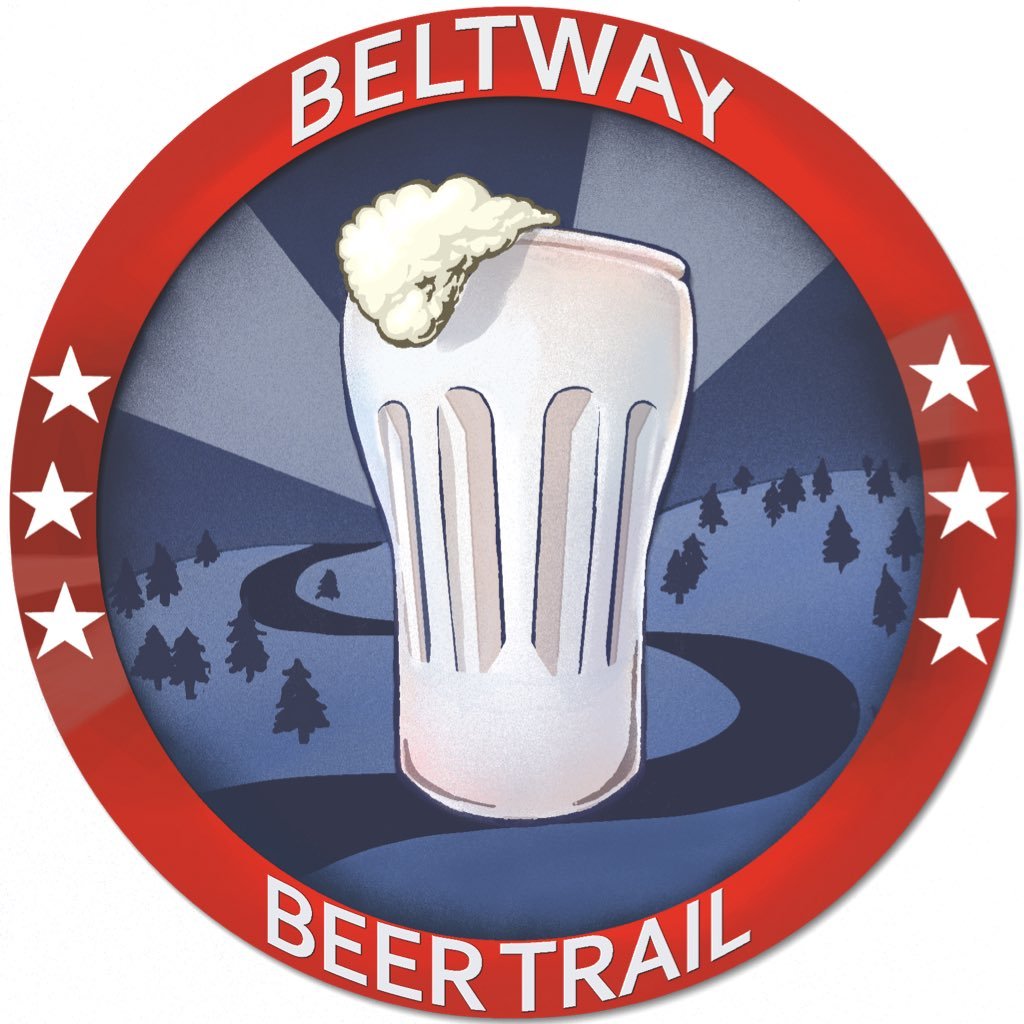 The Beltway Beer Trail is currently the largest beer trail in the Virginia, showcasing 35 different breweries located in Northern Virginia