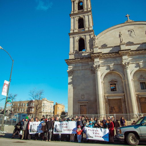 #SavedTheShrine from demolition in 2016 and advocates for preservation of this Chicago Landmark. Alarmed by impact of ban on Masses. Not affiliated with ICKSP.