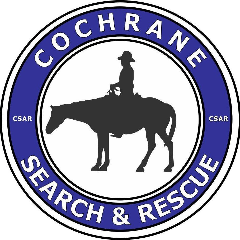 Cochrane Search and Rescue (CSAR) is a volunteer ground SAR team primarily serving West of Calgary to the Rocky Mountains ⛰