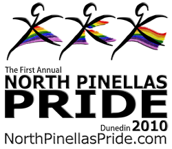 Dunedin presents the First Annual North Pinellas Pride.  3 Gay Days of Pool Party, Beach Party, Festival & Nightclub.