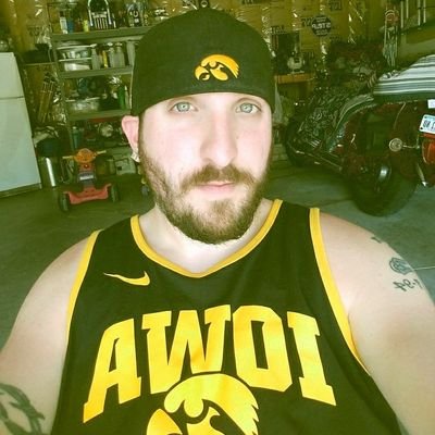 Iowa Hawkeye Fan for life I will always bleed black and gold till the day I die so as I say let's Go Hawks.