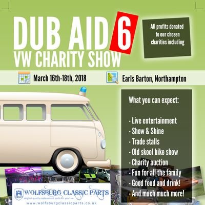 A family VW show set on raising money for a variety of charities, changing each year. Supporting NSPCC in 2018