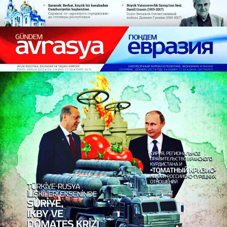 AVRASYA'YA AÇILAN PENCERENİZ! #Avrasya #Türkiye #Rusya #Haber #Евразия #Турция #Россия #Новости