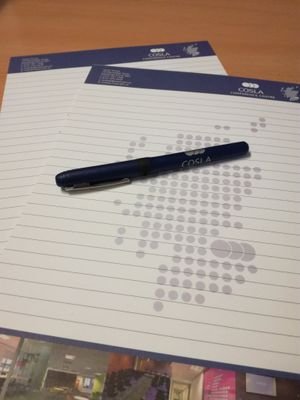 CoslaPens's profile picture. Fan page for the best promotional pens ever made (which is why they are always half-inched from meetings and conferences).