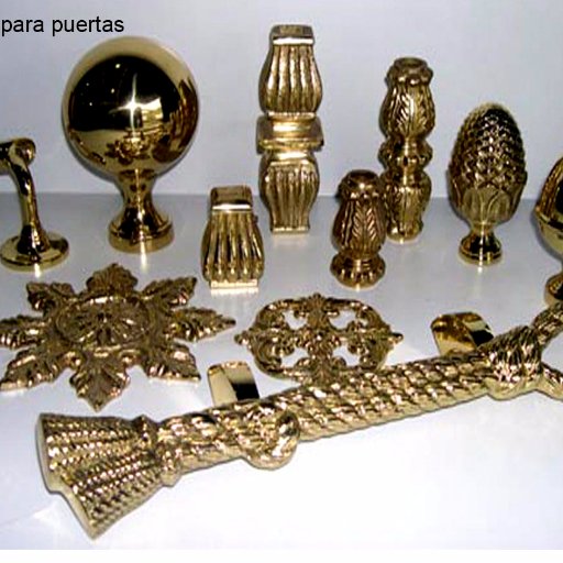 FUNDICIONES Y FABRICACION DE TODO TIPO DE ARTICULOS EN BRONCE.HERRAJES DECORATIVOS PARA PUERTAS,ARTICULOS DECORATIVOS EN COBRE Y BRONCE.