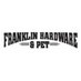 FranklinHardwarePet (@franklinhdwrpet) Twitter profile photo FranklinHardwarePet (@franklinhdwrpet) Twitter profile photo