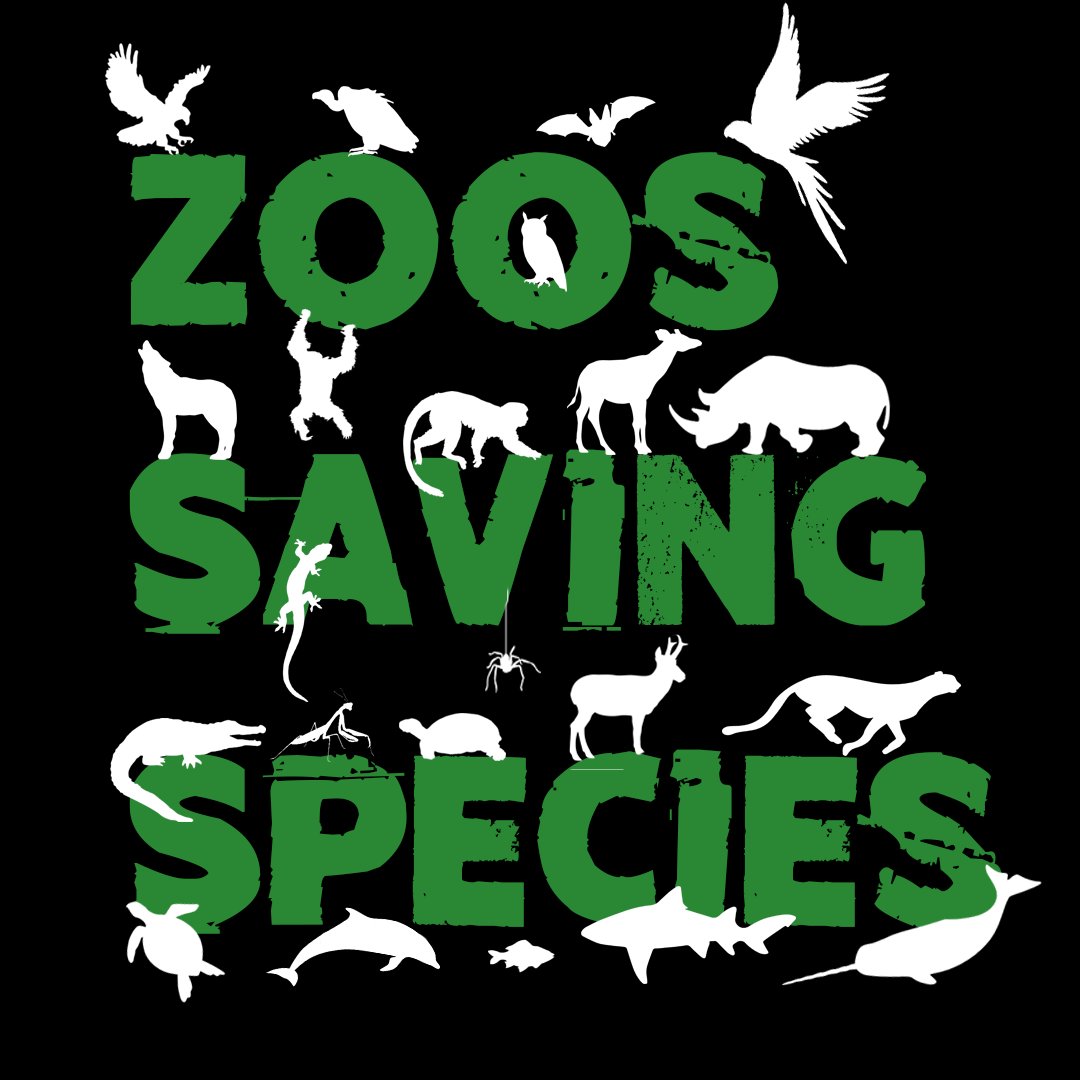 Zoos help, support, and lead conservation efforts. In doing this they save species from extinction. #JoinZoosAndSaveSpecies