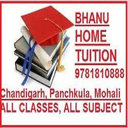 Bhanu Home Tuition is Tricity leading home tutoring service that provides high quality teachers at your door step.