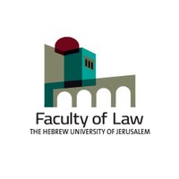 Hebrew U. Faculty of Law(@HujiLawOfficial) 's Twitter Profile Photo