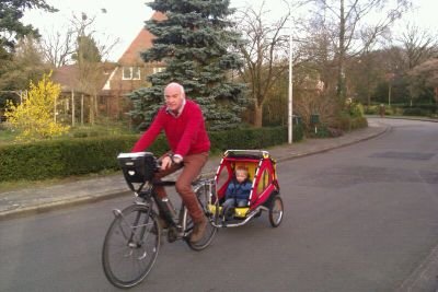 Eur-OPA-fietser; Auteur 'Spoor van de Vrijheid' Velopalise Pensionado, voorheen Raadslid Gemeente Wageningen,