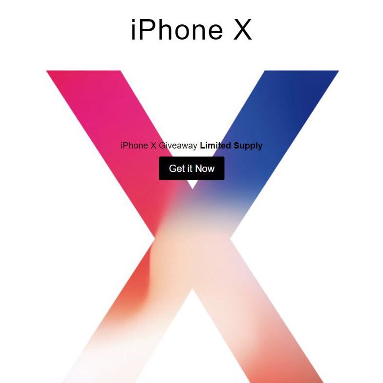 Get a Free iPhone X | Anyone can win | Link in Bio