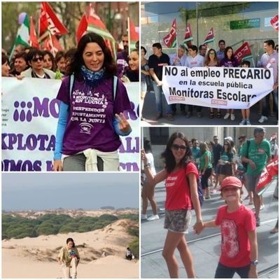 Madre, mujer, Monitora Escolar Huelva #monitoraenlucha Por la educación pública, desigualdades sociales y medioambiente #SalvemosDoñana #DePajareo🔭 #Montañismo