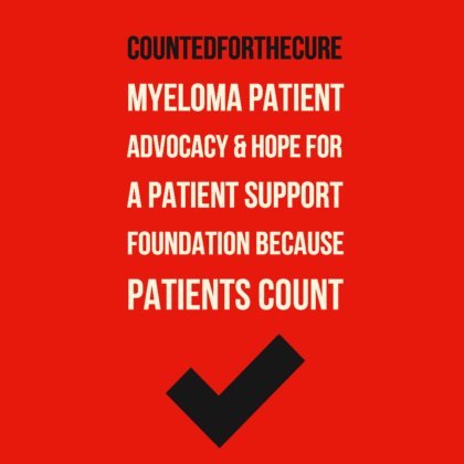 hope for a myeloma patient support foundation-because patients count