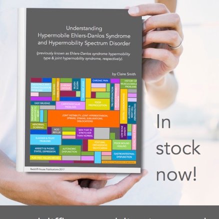 Publications that raise awareness. Our book 'Understanding hypermobile Ehlers-Danlos syndrome & hypermobility spectrum disorder.' is now available.