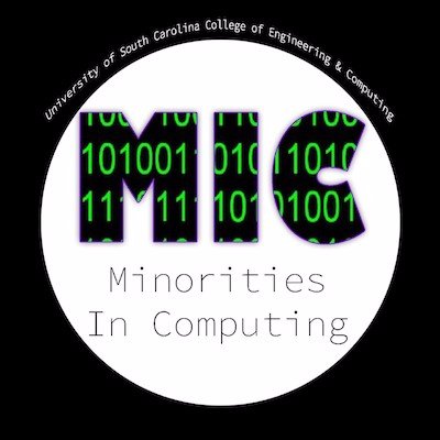 MiC_UofSc's profile picture. Minorities in Computing aims to foster mutual support, bring awareness to student opportunities, promote professional development, and more at @UofSc